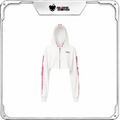 BB01-001 Armed Crop Hoodie - Mummy White
